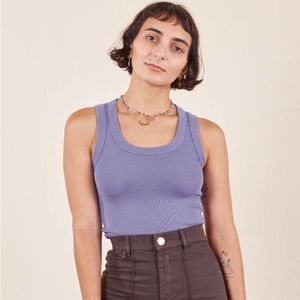 Big bud press tank top - faded grape